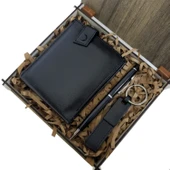 Ahşap Kutulu Erkeğe 3'lü Kalem Cüzdan Anahtar Hediye Seti Tg-53-vice/(1395) 630 thumbnail 2