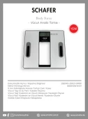 Schafer Body Form Vücut Analiz Tartısı - Baskül - 2