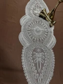 NİVEMESHOME KAHVE İŞLEMELİ RUNNER - 1