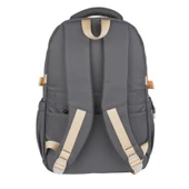 Relaxion Yeni Sezon Kalemlikli Gri-Sarı Premium Okul Sırt Çanta 1512 thumbnail 5