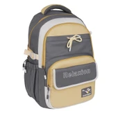 Relaxion Yeni Sezon Kalemlikli Gri-Sarı Premium Okul Sırt Çanta 1512 thumbnail 2
