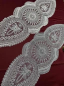 NİVEMESHOME GRİ İŞLEMELİ RUNNER thumbnail 1