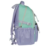 Relaxion Yeni Sezon Kalemlikli Yeşil-Mor Premium Klinkır Okul Sırt Çantası (1513) thumbnail 4