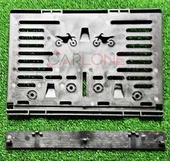 Motorsiklet Plakalık Motul Lazer Kesim 3D Kabartmalı Model Motor Plakalığı - 2