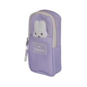 Relaxion Yeni Sezon Kalemlikli Yeşil-Mor Premium Klinkır Okul Sırt Çantası (1513) thumbnail 5