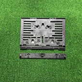 Motorsiklet Plakalık Motul Lazer Kesim 3D Kabartmalı Model Motor Plakalığı - 2