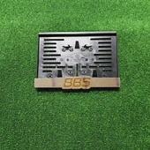 Motorsiklet Plakalık BBS Lazer Kesim 3D Kabartmalı Model Motor Plakalığı - 1