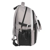 Relaxion Yeni Sezon Kalemlikli Siyah-Gri Premium Okul Sırt Çanta 1514 - 4