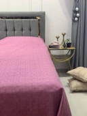 NİVEMESHOME MOR 160X230 TEK PİKE ÖRTÜSÜ TEK KİŞİLİK - 1