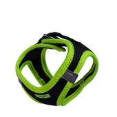 Doggie Havalı Dokuma Neon Küçük Irk Göğüs Tasması Sarı 26-30 cm (ANG-2XS) thumbnail 3