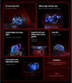 Xiaomi 2K Gaming Monitör G27Qİ EU 1 Ms Ful Hd 180 Hz - 2