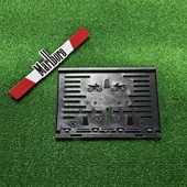 Motorsiklet Plakalık Marl bora Lazer Kesim 3D Kabartmalı Model Motor Plakalığı - 3