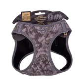 Doggie Havalı Dokuma Reflektörlü Küçük Irk Göğüs Tasması Camo 38-44 cm(ARG-M) thumbnail 1