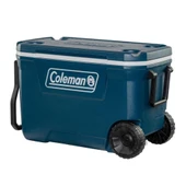 Soğutucu Buzluk - Coleman - Xtreme Wheeled 62 QT Tekerlekli - 58.6 lt - Lacivert thumbnail 2