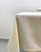 NİVEMESHOME KREM 140X220  MASA ÖRTÜSÜ - 2