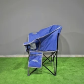 Argeus Nevgrande Comfort Katlanabilir Kamp Sandalyesi Mavi thumbnail 4