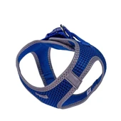 Doggie Havalı Dokuma Reflektörlü Küçük Irk Göğüs Tasması Mavi 30-34 cm (ARG-XS) thumbnail 4