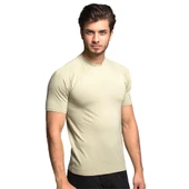 Bambu Erkek T-Shirt - Kısa Kol - Thermoform - Kum - 1