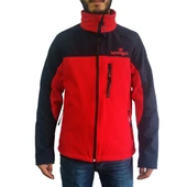Softshell Mont Kırmızı-Lacivert 3XL - 1