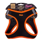 Doggie Havalı Dokuma Neon Küçük Irk Göğüs Tasması Turuncu 42-48 cm (ANG-L) thumbnail 1