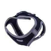 Doggie Havalı Dokuma Reflektörlü Küçük Irk Göğüs Tasması Siyah 30-34 cm (ARG-XS) - 4