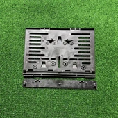 Motorsiklet Plakalık Kupon Lazer Kesim 3D Kabartmalı Model Motor Plakalığı - 2