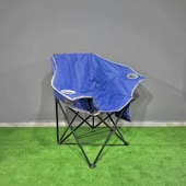 Argeus Nevgrande Comfort Katlanabilir Kamp Sandalyesi Mavi thumbnail 2