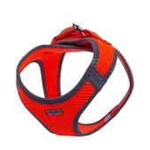 Doggie Havalı Dokuma Reflektörlü Küçük Irk Göğüs Tasması Orange 32-38 cm(ARG-S) thumbnail 4