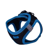Doggie Havalı Dokuma Neon Küçük Irk Göğüs Tasması Mavi 30-34 cm (ANG-XS) - 3