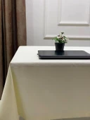 NİVEMESHOME KREM 140X220 MASA ÖRTÜSÜ - 1