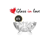 Glass In Love 6lı Ayaklı Kase 190 cc 3B300337 - 1