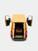 Kinsmart Mercedes Sprinter Metal Çek Bırak Diecast Model Araba thumbnail 5