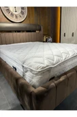 Merinos Kuzu Yünü Yatak Pedi, Yatak Koruyucu, Yatak Şiltesi (%100 MERİNOS KUZU YÜNÜ) - 3