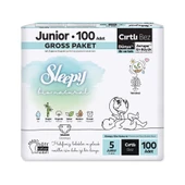Sleepy Bio Natural Bebek Bezi Gross Paket 5 Beden 11-18 Kg 100 Adet - 1