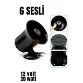 ModaCar Alarm Sireni 6 Değişik Sesli - 1