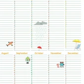 2026 Yıllık Planlayıcı Duvar Takvimi, Seyahat Modu, 2026 Planlayıcı Takvim, Aylık Planlayıcı, 2026 Year Planner, 2026 Wa thumbnail 4