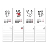 Haftalık Planlayıcı 2026 Masa Takvimi - Mevsim Çoçuklar - 2