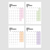 2026 Duvar Takvimi, Aylık Planlayıcı Takvim, Minimalist Takvim, Duvar Planlayıcısı thumbnail 6