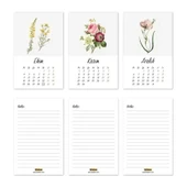 Vintage Çiçekli 2026 Masa Takvimi thumbnail 5