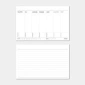 Dört Mevsim Ağaç Takvim Haftalık Planlayıcı 2026 Masa Takvimi Kırmızı thumbnail 6