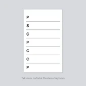 Haftalık Planlamalı Atatürk Takvimi Atatürk Masa Takvimi 2026 Takvim ve Haftalık Planlama İkisi Bir Arada - 4