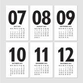 Siyah 2026 Masa Takvimi İngilizce Türkçe Sayı Aylar Konsept thumbnail 5