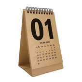 Kraft 2026 Masa Takvimi İngilizce Türkçe Takvim - 1