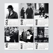 Haftalık Planlamalı Atatürk Takvimi Atatürk Masa Takvimi 2026 Takvim ve Haftalık Planlama İkisi Bir Arada - 2