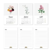 Vintage Çiçekli 2026 Masa Takvimi thumbnail 4
