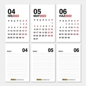 Haftalık Planlayıcı 2026 Masa Takvimi Kraft thumbnail 3