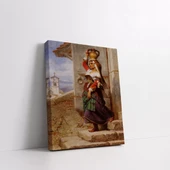 Su Taşıyan Roman Kanvas Tablo thumbnail 3