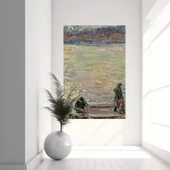 Kıyı Şehri Esintisi Kanvas Tablo thumbnail 1