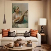 Nağme Ustası Kanvas Tablo thumbnail 2