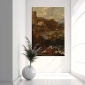 Antik Harabeler Üzerinde Kanvas Tablo thumbnail 1